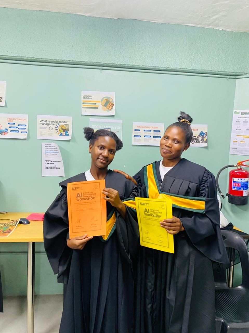 - Zandile and Thandiwe